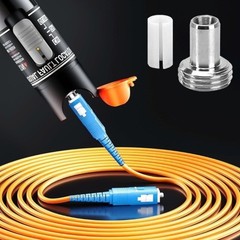 VFL Fiber Optic Visual Fault Locator Parts Kit 10 Ceramic Core Sleeves Metal