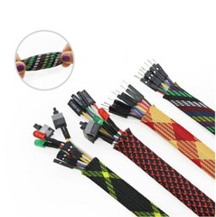 PET Nylon Expandable Braided Cable Sleeving Φ6.0 mm Wire Harness/Auto/Sheathing
