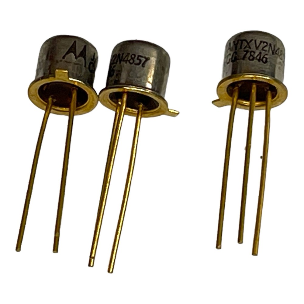 MOTOROLA JANTX2N4857 JFET Transistor, N-Channel, TO-18 NEW NOS QTY 3pcs