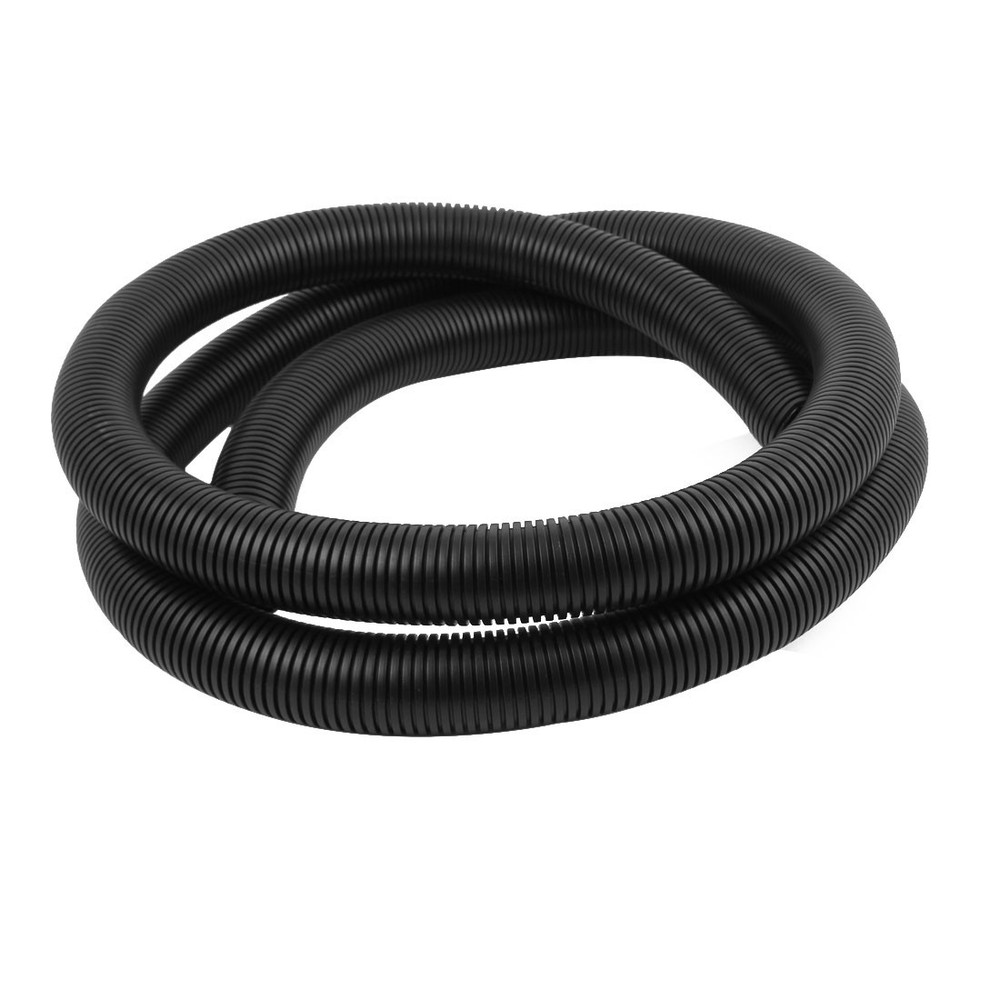 3 M 35×42 mm Nylon Flexible Corrugated Conduit Tube for Garden,Office Black
