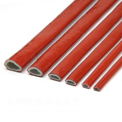 Silicone/Fiberglass Fire Sleeving High Temp Insulation Sleeve Φ4-100mm Red