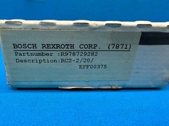Bosch Rexroth RC2-2/20 Electronic Control Module Unit R978729282