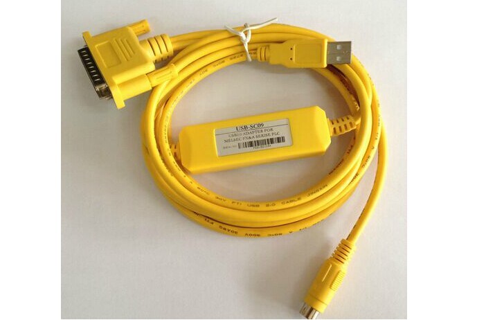 Programming cable for USB-SC09 FX&A Mitsubishi