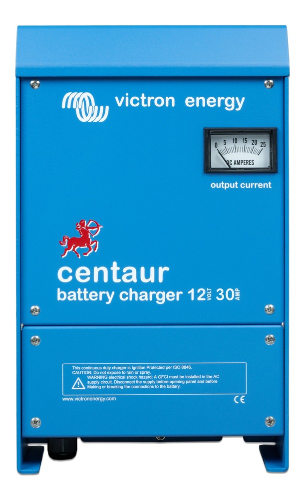 Victron Energy Centaur 12V 3-Bank Battery Charger – New – Free Shipping