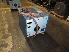 Pluskota Battery Charger VAR1-24100 Input: 208/240VAC 1Ph 60Hz 28A Used