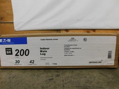 Eaton 3BR3042L200 3 Phase Main Lug Loadcenter 200A 30/42 Circuits NEMA 3R