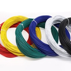 UL1007 30AWG-16 AWG Gauge Stranded Hook Up Wire Eco-Friendly Cable 12 Color 300V