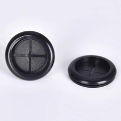 Closed Grommets Rubber Cable Wire Protecting Blanking Blind Single/Double Sided