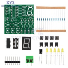 DC 5V DIY LED Decoding Display Electronic Parts DIY PCB Soldering Practice Kit