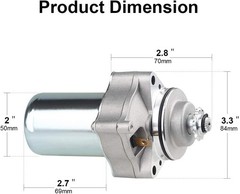 Starter Compatible with 125cc 110cc-50cc ATV Motor Four 4 WheelerStarter Motor