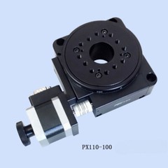 Motorized Rotary Table Optical Rotary Stage 100MM Bearing Scale PX110-100