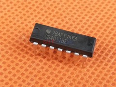 20pcs CD4011 4011 CD4011BE TI DIP-14 QUAD 2-INPUT NAND GATE IC NEW
