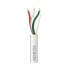 Genesis TWP-18/3 (47614812) Plenum-Rated Solid Thermostat Wire, 500ft Reel