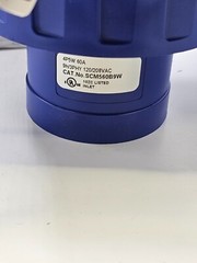 Scame Eureka Series SCM560B9W Flush Mounting Appliance Inlet – Bleu – 4P 5W IP67