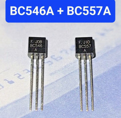 10PCS 5 Pairs BC546A BC557 Fairchild Original New Semiconductor USA stock