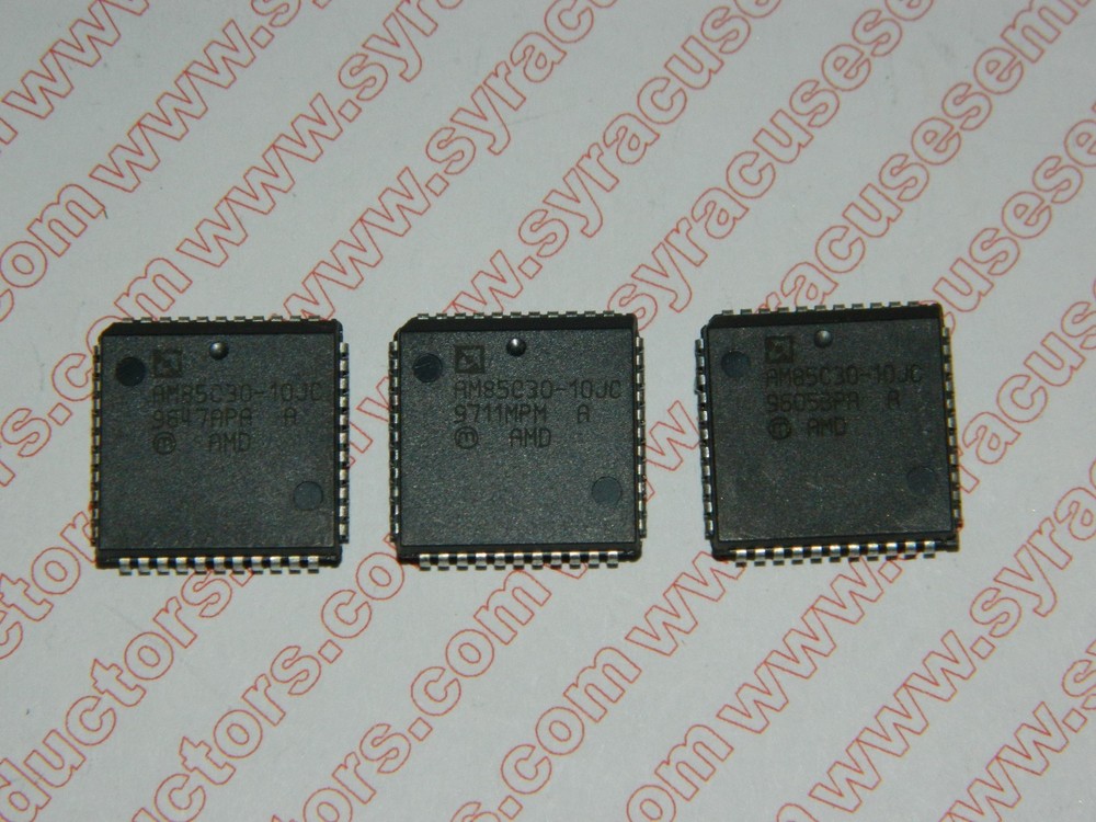 AM85C30-10JC / AM85C30 / 85C30 / AMD IC / Lot of 3 pieces