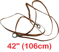 Multi-Purpose New Universal 42″ (106cm) Copper Ground/Bonding Strap. Made in USA