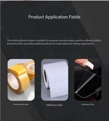 Pressure-Sensitive Tape Initial Adhesion Tester with Rolling Ball Test Machine