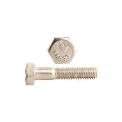 Fastenal 1177211, 1/2″-13 x 2″, 1.25″ L Thread, 316 Stainless, Hex Screw, 1 pc
