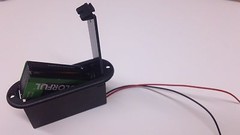 FLUSH Mount 9v battery box CUSTOM Guitar Building Parts – KIT – Bass Lead other