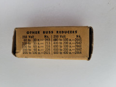 Lot of 3 – BUSS 263 Bussmann Fuse Reducers (Box of 2) – Next Day Option – New