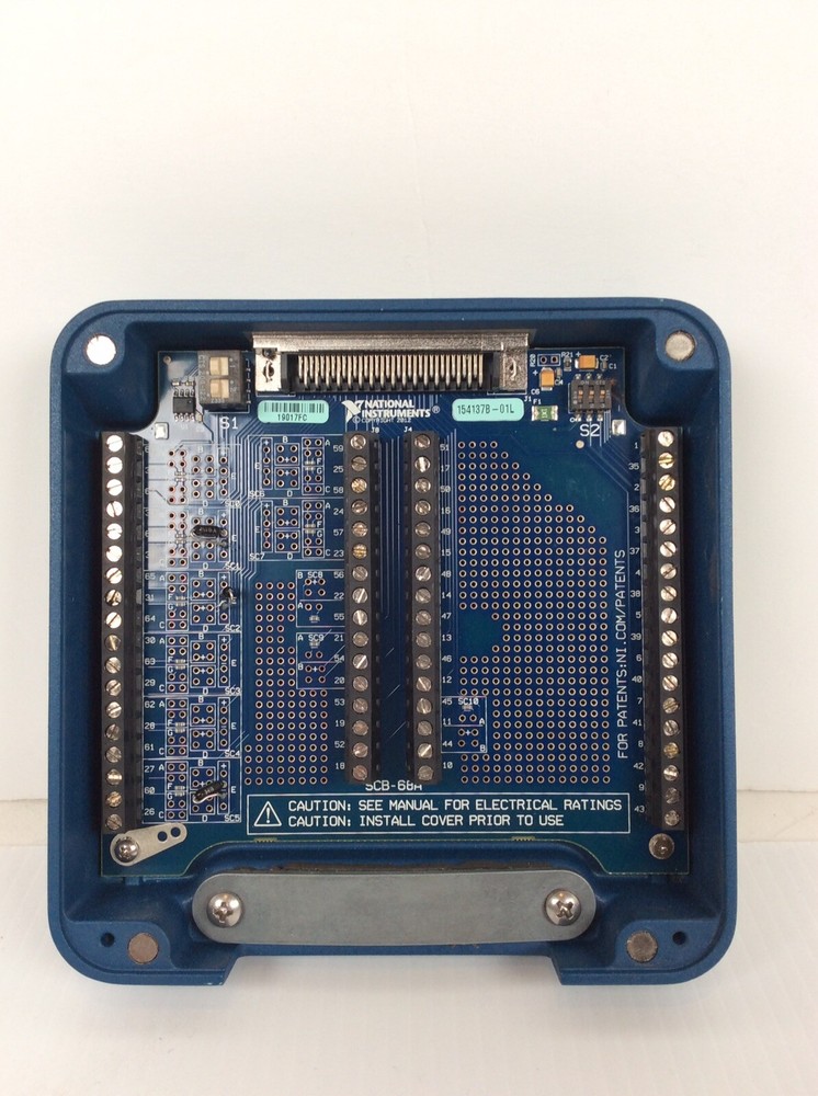National Instruments 154137B-01L Shielded Connector Block G048