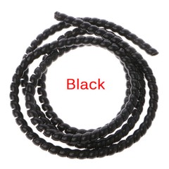 1m Spiral Wire Organizer Wrap Tube Flame retardant Cable Casing SleevYJUSH=t=