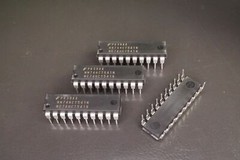 Lot of 4 MM74HCT541N Fairchild 8-Bit Octal Buffer / Line Driver 3-State 20-PDIP