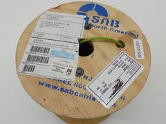 Allied Wire and Cable 31672787 Hook-Up Wire Green Yellow Spool – NEW Surplus!