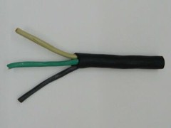 25 ft 18/3 SJOOW SJO SJ Black Rubber Cord Outdoor Flexible Extension Wire/Cable