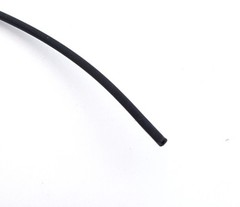 TFT250-18 ALLIED WIRE BLACK PTFE STANDARD WALL TEFLON TUBING (1000/PK)