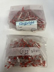 1500x L-934IT ( L934IT ) KINGBRIGHT High Efficiency LED 3 mm RED Transparent