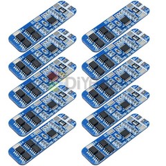 10Pcs 3S 10A BMS Charger Li Battery Protection Board Circuit Board 10.8V 12.6V