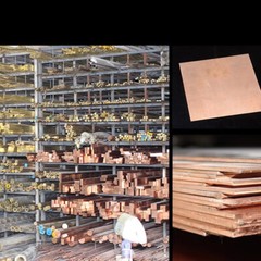 Beryllium Copper Sheet Plate Becu C17200 Alloy Metal Panel Thickness 0.5mm-5mm