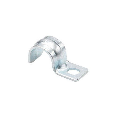 Bridgeport 924-S, 1-1/2″, 0.44″ Hole, Steel, 1-Hole, Emt Pipe Strap, 1Pc