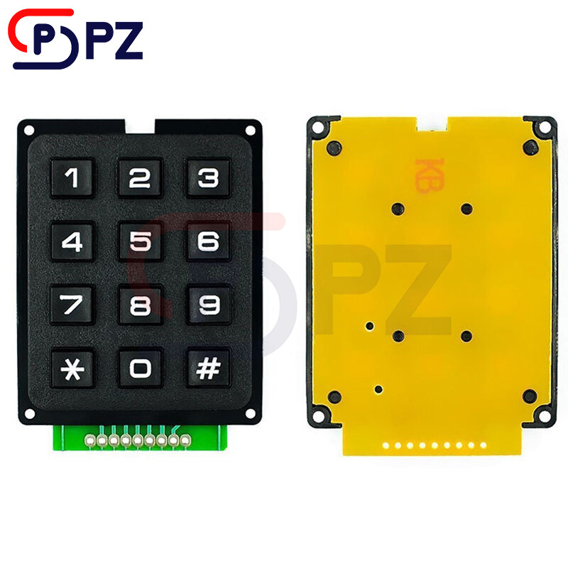 1PCs 3×4 Matrix Array 12 Keys 3*4 Switch Keypad Keyboard Module for MCU Arduino