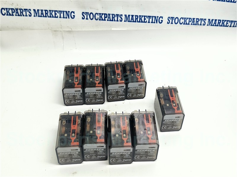 Lot 9pcs Schrack RM202024 Relay 24V 30 Days Warranty Expedited Shipping