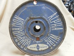 ALPHA VTG WIRE REEL 18g 1857 #18-7/25 PVC Wire Type B MIL-W-16878D 100?Ft Orange