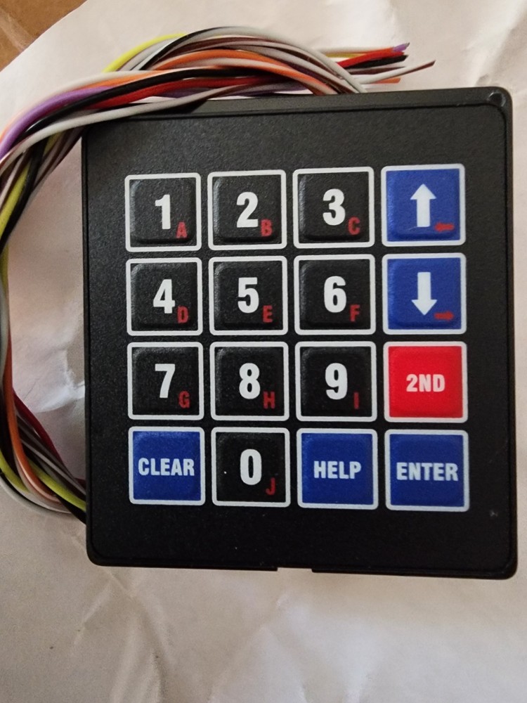 -4×4 membrane switch matrix array keypad. #412