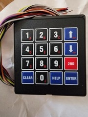 -4×4 membrane switch matrix array keypad. #412