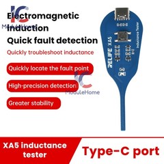 10pcs Type-C XA5 Motherboard Coil Tester Electromagnetic Inductor Detector Tool