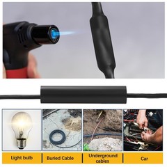 Underground Wire Splice Kit – 2 Sets for Direct Burial UF Wire, 600V Rated, Conn