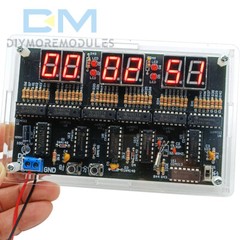 6bit Digital Circuit Clock DIY Electronic Kit Electronic Clock Teaching Practice
