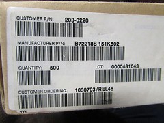 LOT OF 10 METALOXIDEVARISTOR-S18K150S5M4.8-NEW