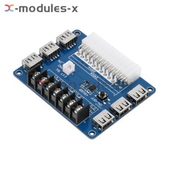 ATX Power Supply Breakout Board USB Charging Desktop Chassis Power Adapter Board