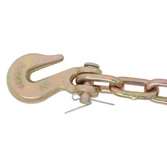 1/4 12′ G70 Truck Drag Chain J-Hooks V-Chain Flatbed Truck
