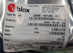 (1 PC) SARA-R412M-02B U-BLOX Multimode LTE and EGPRS global ver-02B