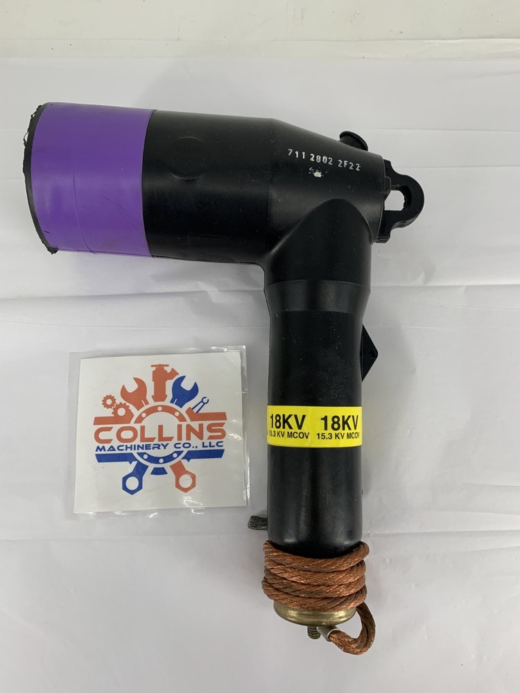Eaton Cooper Power 3238020C18M 35kV Class 200A Loadbreak Elbow MCOV 15.3kV
