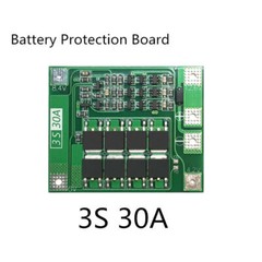 3S 12.6V 30A Li-ion Lithium Battery BMS Protection PCB Board Standard Balance