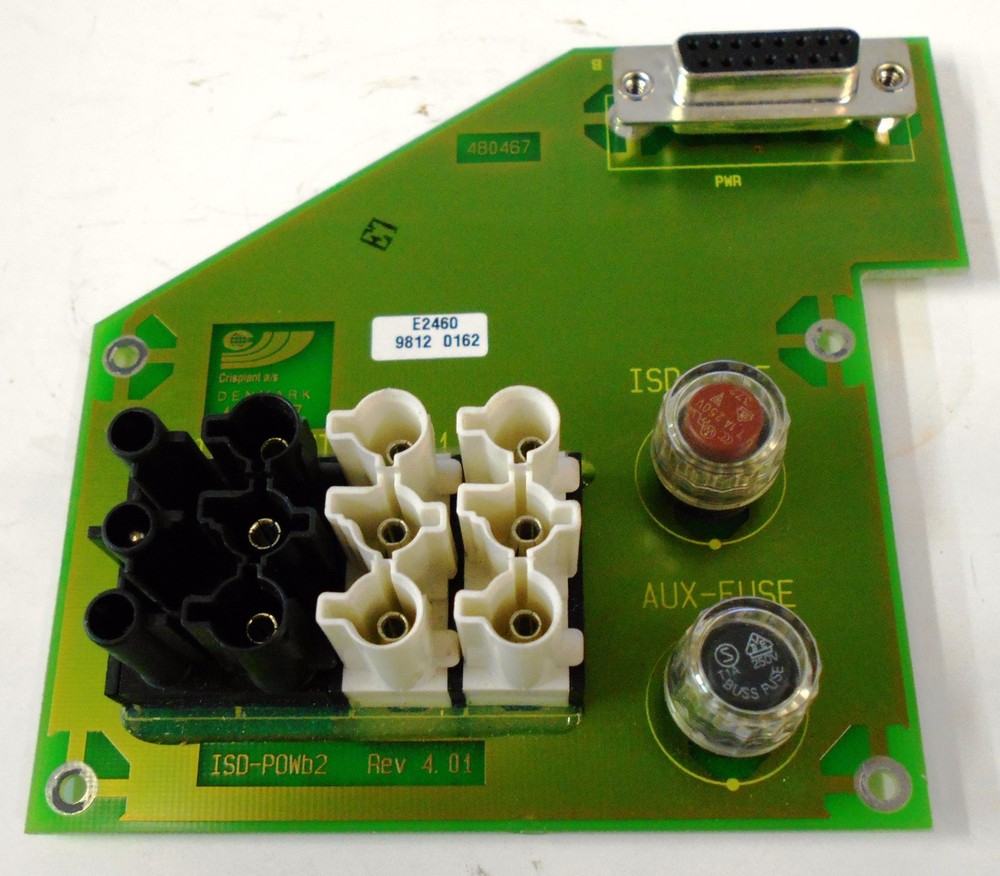 CRISPLANT 169A367, ISD-POWb2 REV 4.01 BACKPLAN